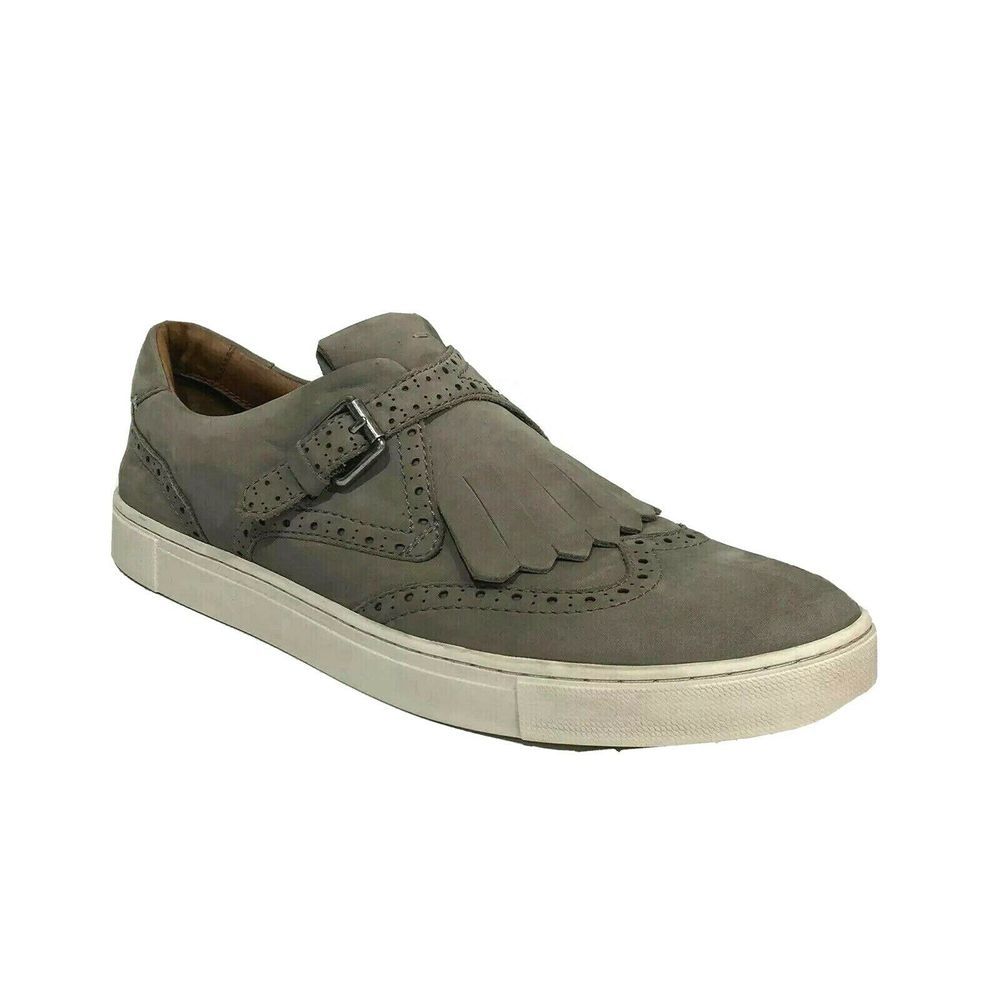 Frye Womens Gray Gemma Kiltie Sneakers Size 11 M - Picture 1 of 6